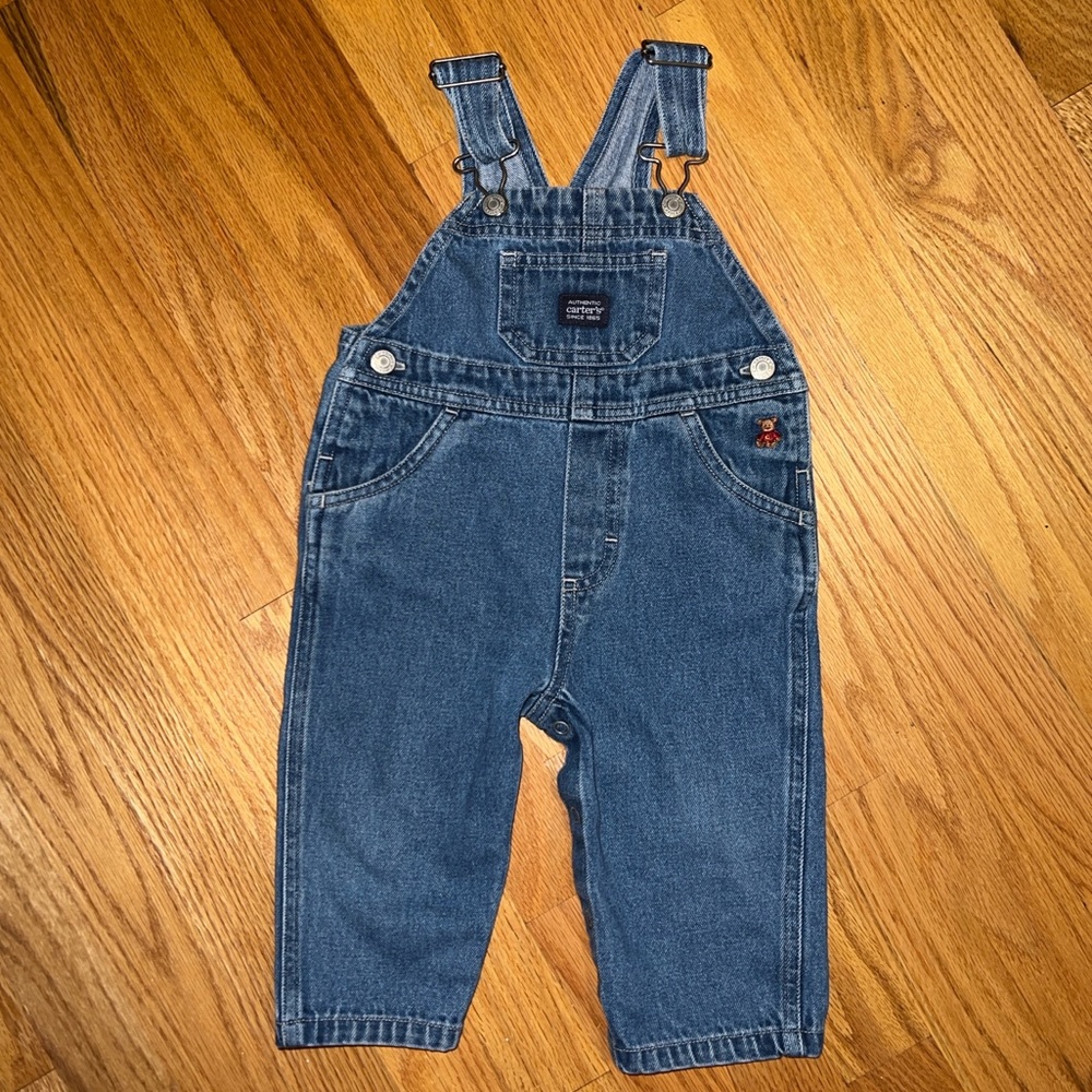 Vintage Carter's Classic Blue Overalls